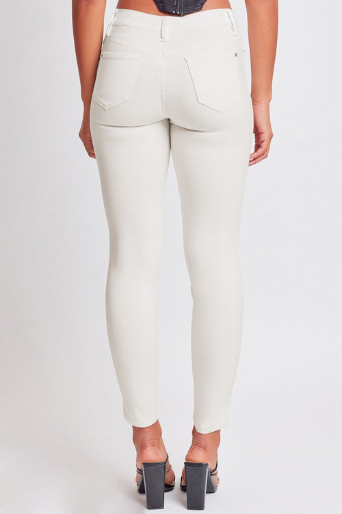 YMI Hyperstretch Mid-Rise Skinny Jeans: Luxe Comfort