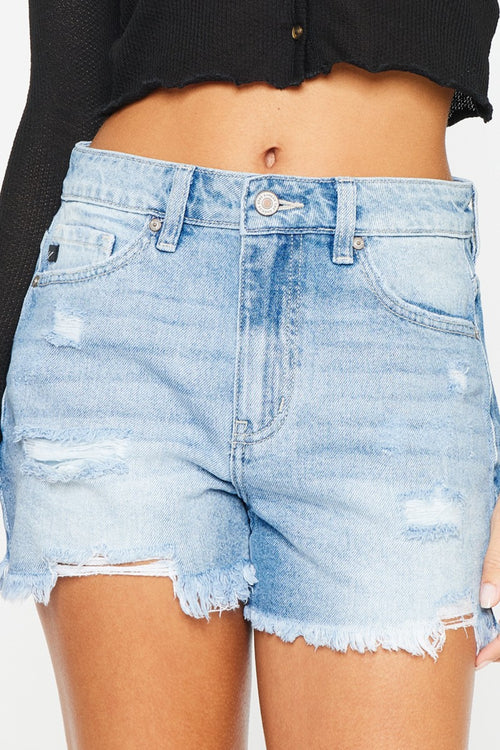 Summer Perfection: Kancan High Waist Denim Shorts