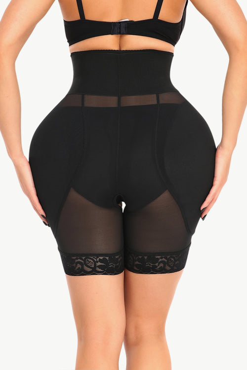 Sexy Lace Trim Shaping Shorts - Curve-Enhancing!