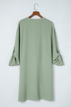 Green Flowy Dress for Effortless Elegance