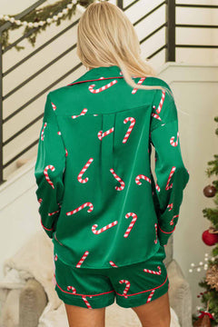 Candy Cane Dreamland Pajama Set