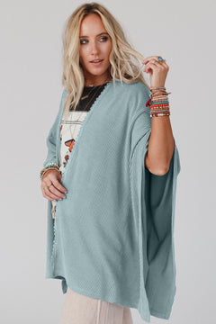 Get Summer Ready with Lace Trim Kimono