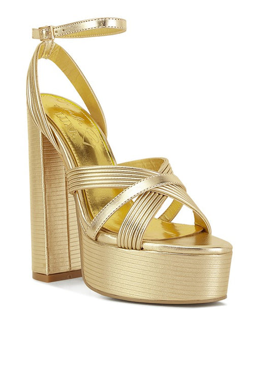 Opulent Elegance: Luxury Patent Strap Sandals 🌟