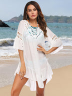 Enchanted Whispers Backless Cover Up: Elegance Redefined