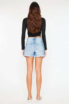 Summer Perfection: Kancan High Waist Denim Shorts