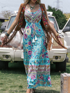 Bohemian Beach Maxi Dress: Effortless Summer Elegance