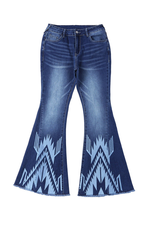 Blue High Rise Flare Jeans: Your Ultimate Style!