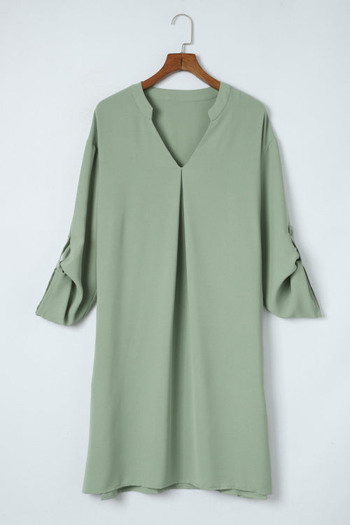 Green Flowy Dress for Effortless Elegance