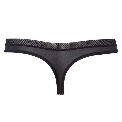 Sheer Thong Panty Gossard Glossies Black