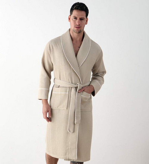 Luxe Waffle Hotel Robe: A Restful Haven.