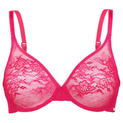 Gossard Lace Elegance: Hot Pink Perfection 🌸