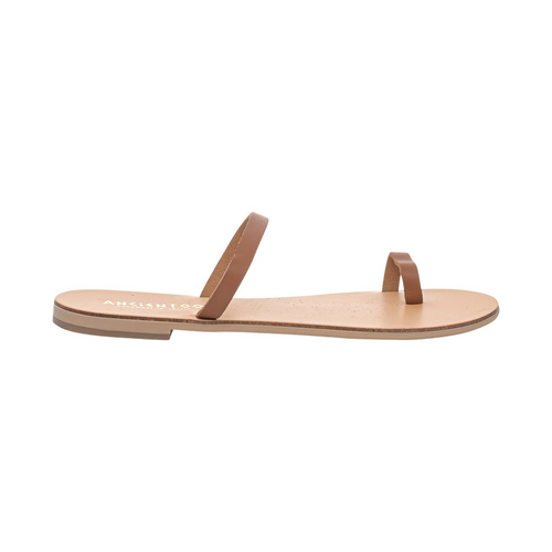 Elegance Unleashed: Luxury Leather Toe Ring Sandals