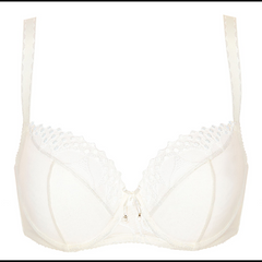 Calypso Sheer Mesh Balconette Bra - Luxurious Elegance