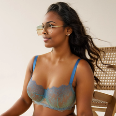 Zoe's Enchanting Ombre Joy Balconette Bra 😍🌼