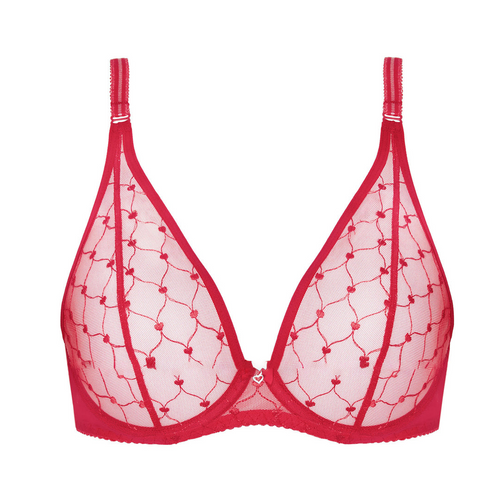 Gorteks Euphoria Red Plunge Bra