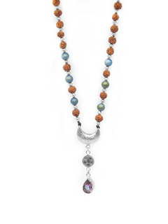 Indah's Opulent Mystic Topaz Abundance Necklace