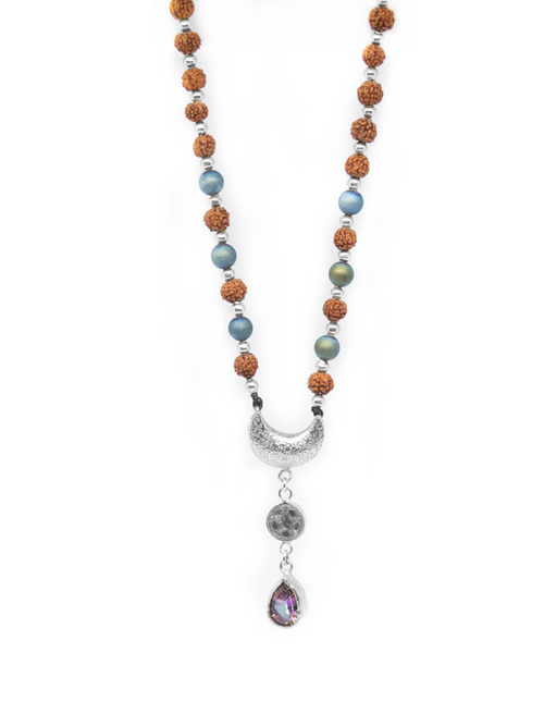 Indah's Opulent Mystic Topaz Abundance Necklace