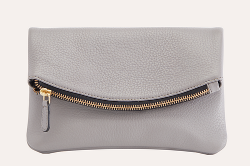 Luxury Pebble Leather Flap Clutch: A Masterpiece!