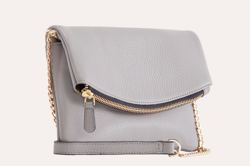 Luxury Pebble Leather Flap Clutch: A Masterpiece!