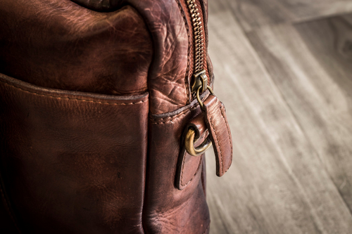 Genuine Washed Leather Briefcase: A Timeless Accessory