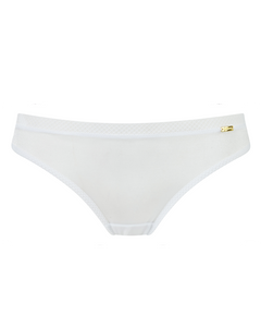 Sheer See Through Thong Panty Gossard Glossies White