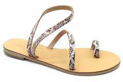 Ethereal Elegance: Ancientoo Toe Ring Sandal