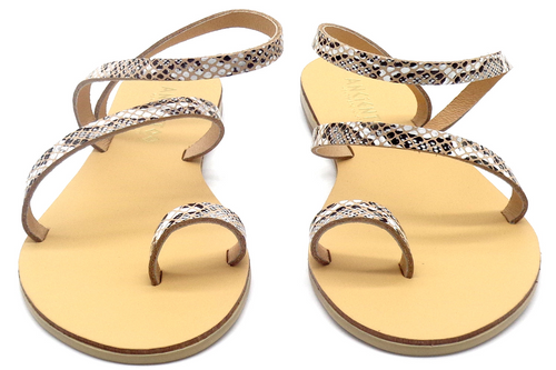 Ethereal Elegance: Ancientoo Toe Ring Sandal