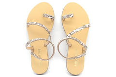 Ethereal Elegance: Ancientoo Toe Ring Sandal