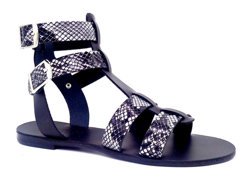 Merope Luxe Goddess Leather Sandals