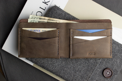 Buck Bifold: Crafted Elegance for Modern Gentlemen.