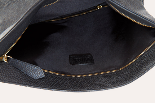 The Luxurious Pebble Leather Backpack: A Masterpiece.