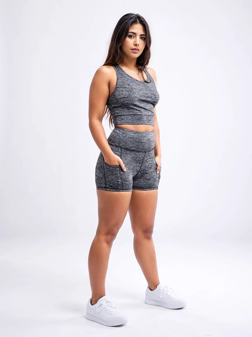 Ultimate Comfort: High-Waisted Athletic Shorts by JupiterGear