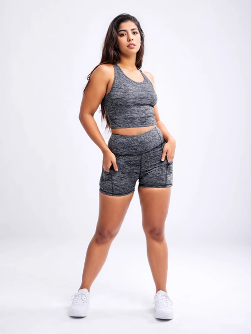 Ultimate Comfort: High-Waisted Athletic Shorts by JupiterGear