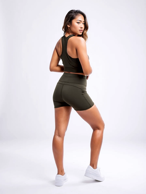 Ultimate Comfort: High-Waisted Athletic Shorts by JupiterGear