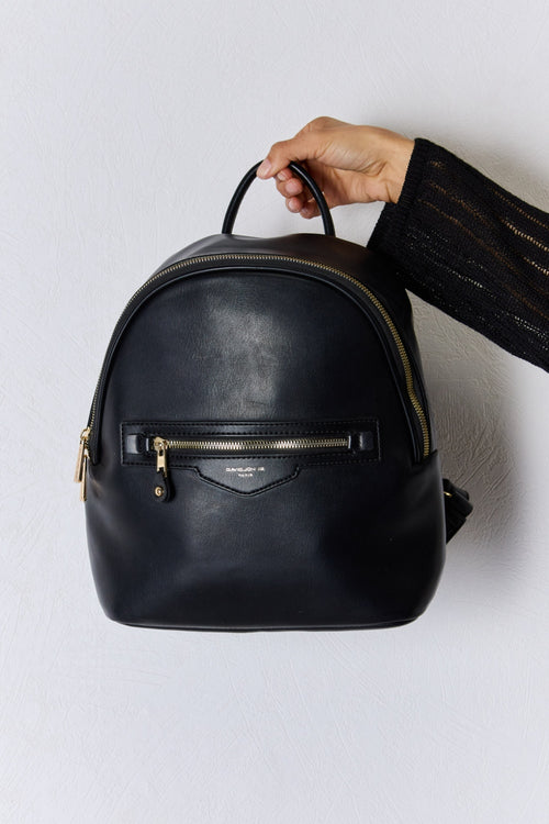 David Jones Classic PU Leather Backpack: A Noble Adornment