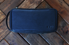 Luxury Leather Dopp Kit for Noble Travellers