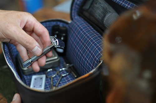 Luxury Leather Dopp Kit for Noble Travellers