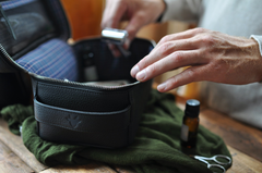 Luxury Leather Dopp Kit for Noble Travellers