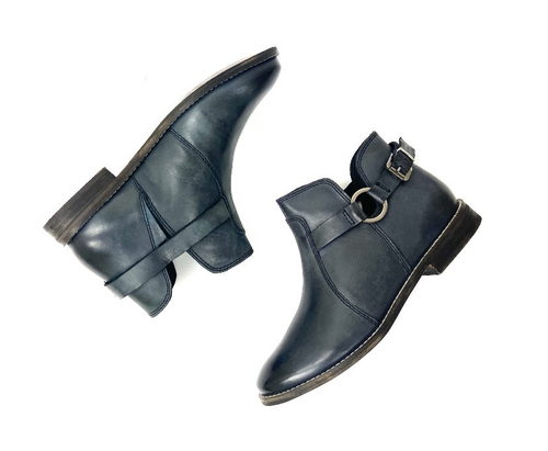 Emily Black: Handmade Leather Luxury Bootie