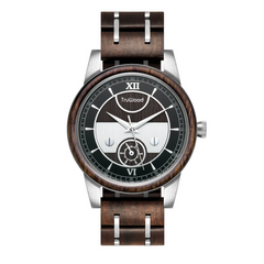 Exquisite Black Sandalwood Elite Explorer Watch