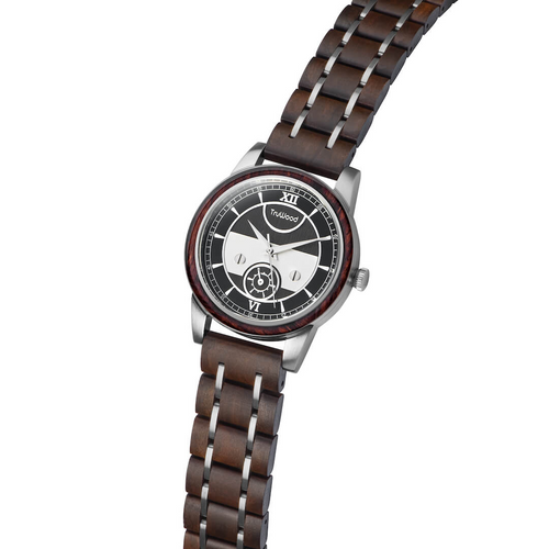 Exquisite Black Sandalwood Elite Explorer Watch