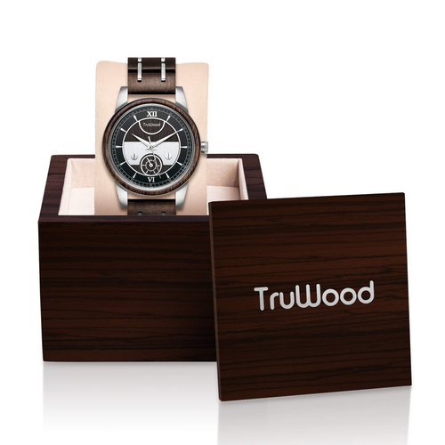 Exquisite Black Sandalwood Elite Explorer Watch