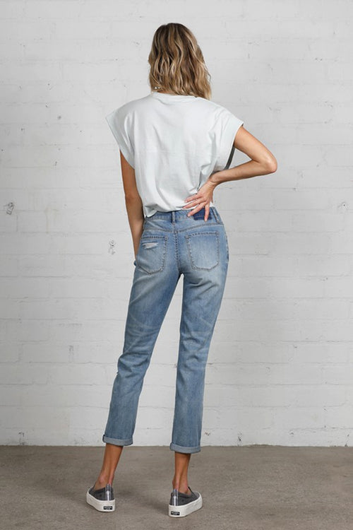 Get Ready to Rock: Distressed Tomgirl Jeans!