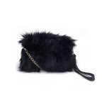 Luxurious Furry Wrist Strap: Chain Optional Glamour