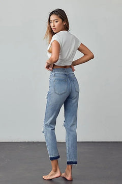 Double Waistband Jeans: Elevate your denim game! 🌟