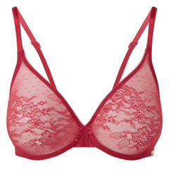 Gossard Glossies Raspberry Blush Lace Bra