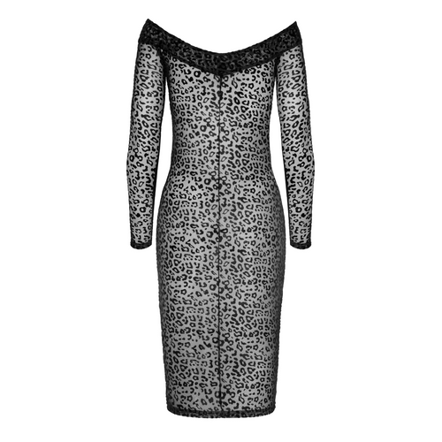 Enchanting Leopard Love Midi-Dress ❤️🐆