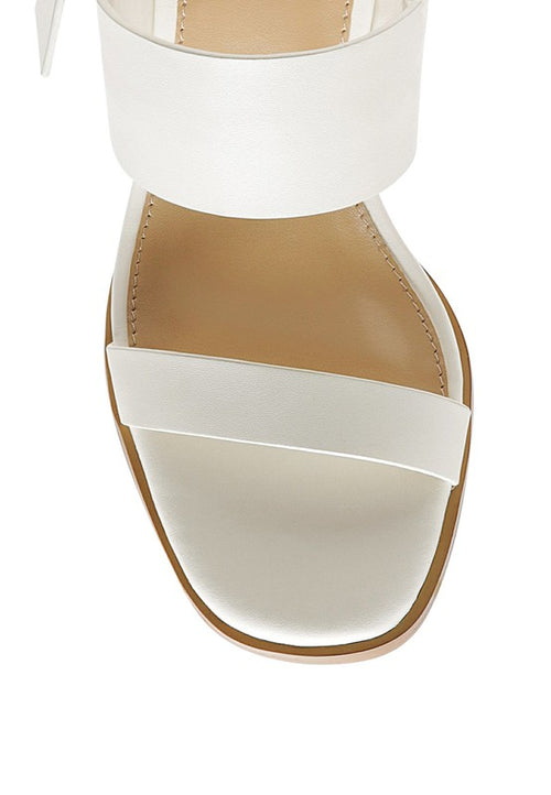 Luxurious Mellow Tan Leather Sandal: Elegance