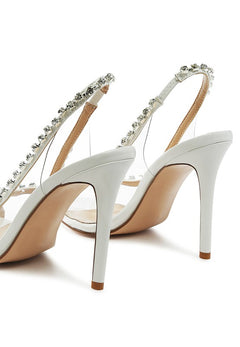 Regal Majesty Jewelled Stiletto: Luxe Elegance