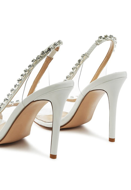 Regal Majesty Jewelled Stiletto: Luxe Elegance